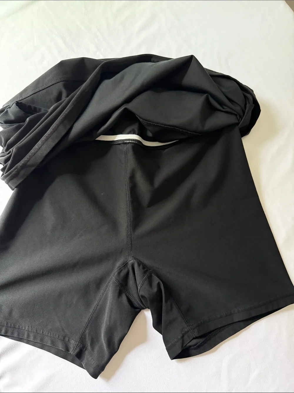 Nike Black Mini Skirt with built in shorts